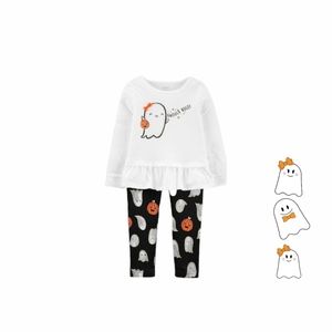 Baby Carter's 2-Piece Halloween Ghost Tee & Legging Set